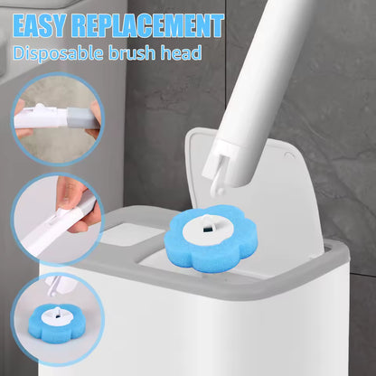 Disposable Toilet Brush Set
